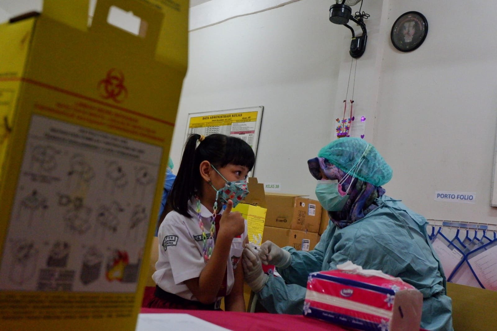 Target Vaksinasi Covid-19 Anak di Depok
