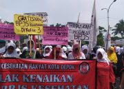 Atas Nama Rakyat, DKR Bareng Ratusan Warga Geruduk BPJS