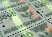 Waspada Materai Palsu Beredar di Penyangga Jakarta, Hasil Daur Ulang