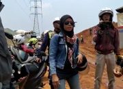 Kerangka Besi Jembatan Tol Desari Ambrol, Wartawan Dilarang Meliput