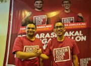 Yurgen dan Reza Zaki Resmi Deklarasi Jadi Calon Walkot dan Wawalkot Depok 2020