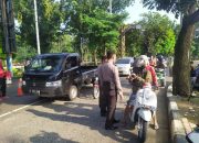 Hari Pertama PSBB Depok, Kendaraan Masih Ramai