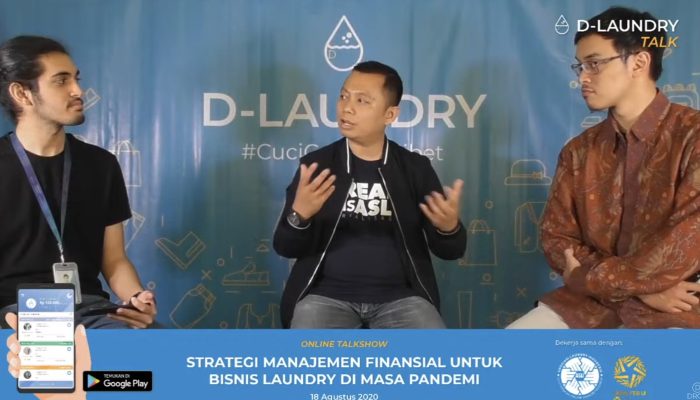 Online Talkshow – Strategi Manajemen Finansial untuk Bisnis Laundry di Masa Pandemi