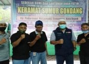 Saat Pradi Kumandangkan Azan Magrib di Paguyuban Cagar Budaya Sumur Gondang