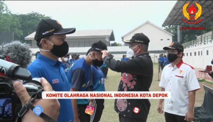Walkot Idris Kukuhkan 117 Atlet dan 32 Pelatda Depok