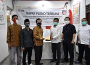 KPU Depok Rapat Pleno Terbuka Rekapitulasi DPSHP dan Penetapan DPT