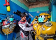 Dari Pengamen Jalan, Purbo Produksi Kostum Superhero Hasilnya Luar Biasa