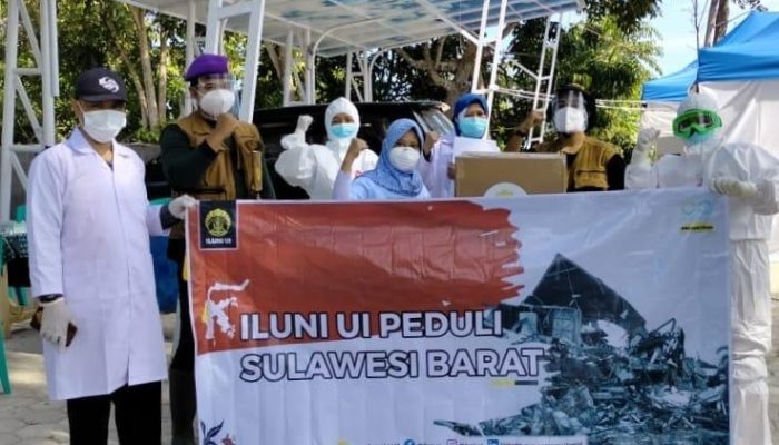 ILUNI UI Bantu Korban Bencana Alam di Indonesia