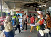 Polres Metro Depok Dirikan Kios Masker di Stasiun