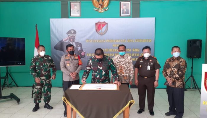 Kodim Depok Siap Wujudkan Wilayah Bebas Korupsi