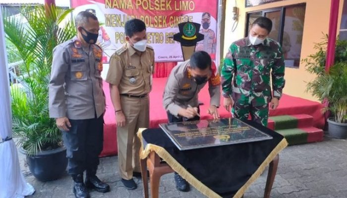 Polsek Limo Resmi Ganti Nama Jadi Polsek Cinere