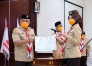Atalia Praratya Resmi Melantik Mabicab Gerakan Pramuka Kota Depok