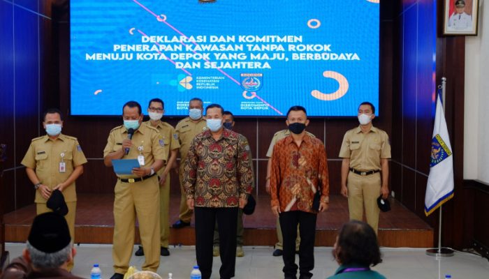 Wujudkan Smart Healthy City, ASN Kota Depok Deklarasi Berhenti Merokok