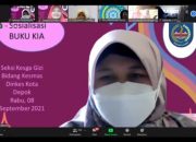 Pantau Kesehatan Ibu dan Anak, Dinkes Sosialisasikan Buku KIA Secara Virtual