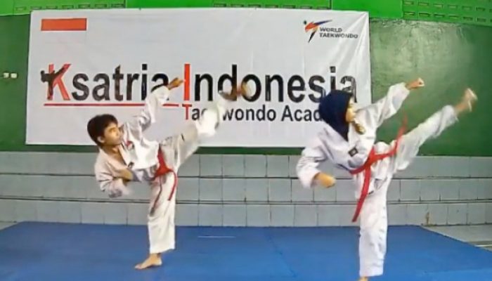 Kejuaraan Online KONI CUP Indonesia Taekwondo Poomsae Series Sukses Digelar