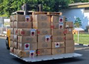 Jelang PON XX, BNPB Kirim Tiga Juta Masker ke Papua