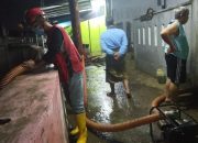 Gercep! Tangani Banjir di Pancoran Mas, PMI Depok Turunkan Mesin Penyedot Air