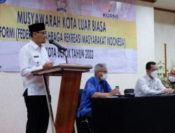 Hadiri Muskotlub Kormi, Wali Kota Depok Ingin Jadi Penyeimbang Antara Prestasi dan Kesehatan Warga