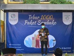 Yayasan Ummu’l Quro Tebar 1.000 Paket Sembako, IBH: Harus Dicontoh
