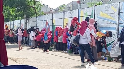 Situ Rawa Kalong Dipercantik dengan Mural