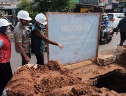 Wakil Wali Kota Tinjau Pengerjaan Relokasi Kabel Udara di Simpangan Depok