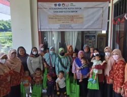 DWP RSUD Depok Bagikan Paket PMT kepada 80 Anak