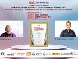 Mampu Hadapi Era Disrupsi, PLN Raih Penghargaan Indonesia Best Business Transformation Award 2022