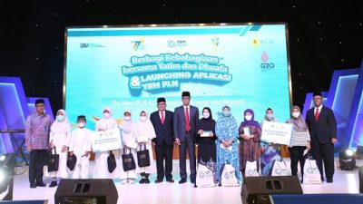 PLN Salurkan Bantuan Senilai 18,9 Miliar Bagi Anak Yatim dan Dhuafa
