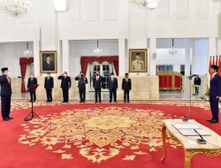 Presiden Lantik Johanis Tanak Sebagai Wakil Ketua KPK