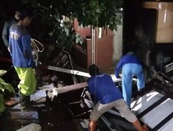 DPUPR Terjunkan Satgas Tangani Tembok Pembatas SDN Mekarjaya 29 Roboh