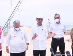 Presiden Tinjau Progres Pembangunan Pelabuhan Tanjung Ular
