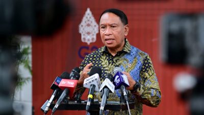 Presiden Terima Menpora di Istana Merdeka