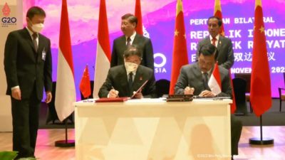 Indonesia Sepakati Lima Dokumen Kerja Sama dengan Tiongkok