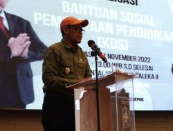 Buka Sosialisasi Bansos Pendidikan, Wakil Wali Kota: Sekolah Swasta Beri Keringanan untuk Siswa