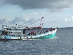 Dua Kapal Ikan Ilegal Vietnam Dihentikan KKP