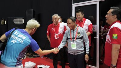 Menpora Amali Saksikan Dan Semangati Pemain Indonesia Di Daihatsu Indonesia Master