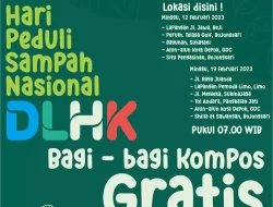 DLHK Sebar 3.600 Kantong Pupuk Kompos Gratis