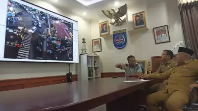 Lewat 125 CCTV, Wali Kota Depok Pantau Lalu Lintas Kota