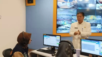 Rutin Sambangi D’Cor, Kadiskominfo Depok Pastikan Layanan NTPD 112 Berjalan Maksimal