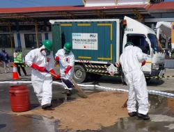 Pemkot Gelar Gladi Kedaruratan Penanganan Limbah B3