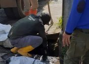 DPUPR Depok Normalisasi Selokan Jalan Pemuda