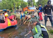 Kelurahan Kalibaru Bersama Stakeholder Bersih-Bersih Situ Cilodong