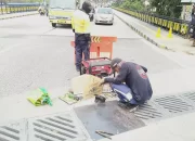 DPUPR Depok Ganti Grill Rusak di Jalan GDC