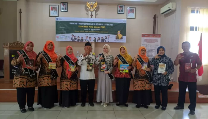 Duta Baca Kota Depok Distribusi 589 Buku di Kecamatan Cipayung