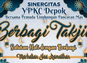 Besok YPKC Depok dan Pemuda Lingkungan Pancoran Mas Bagikan Ratusan Paket Takjil
