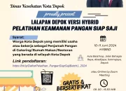 Catat Tanggal dan Cara Daftarnya! Dinkes Depok Buka Program Lalapan Depok Versi Hybrid