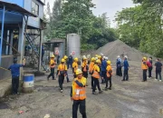 Satgas DPUPR Depok Kunjungi Pabrik Pengolahan Hotmix di Sentul