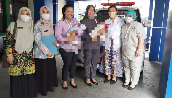 DP3AP2KB Bersama Polres Metro Depok Gagalkan TPPO Bayi