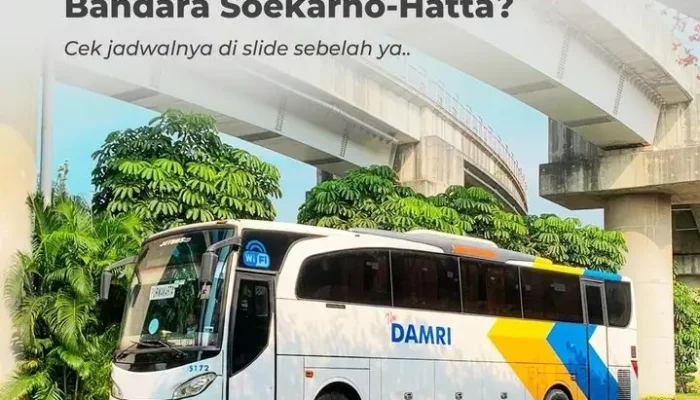 Catat! Bus Damri Jurusan Terminal Sawangan-Bandara Soeta Segera Hadir