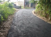 Perbaikan Jalan Alif Kelurahan Pasir Putih Rampung